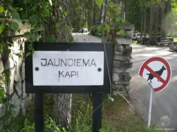 Jaunciema Cemetery was opened at the beginning of the 20th century. Jaunciema Cemetery