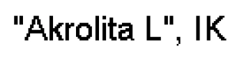 Akrolita L IK Akrolita L IK