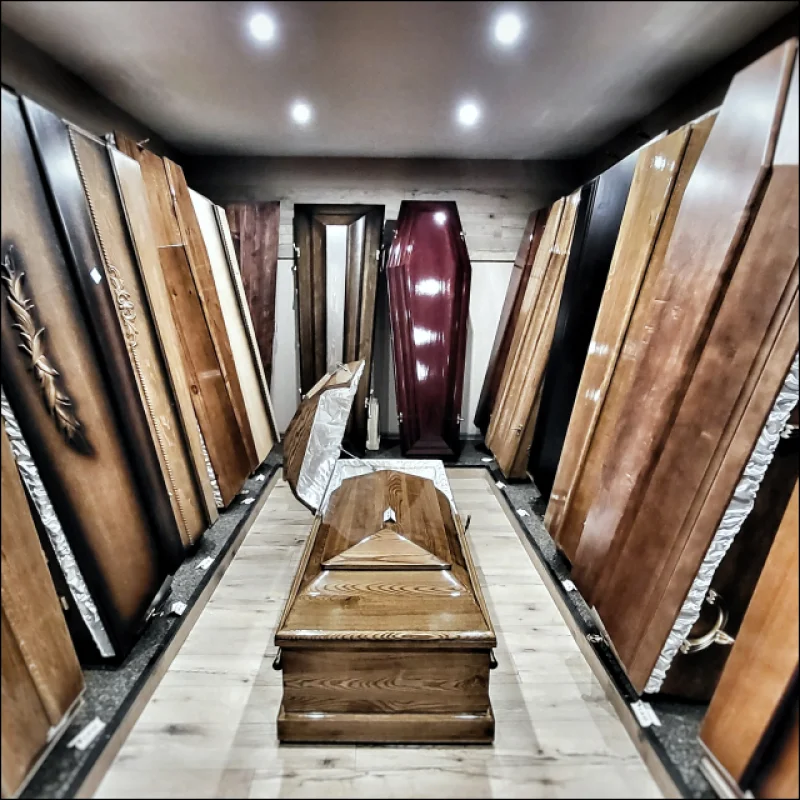 Wooden coffins