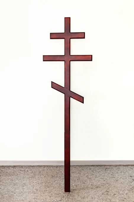 Orthodox wooden crosses