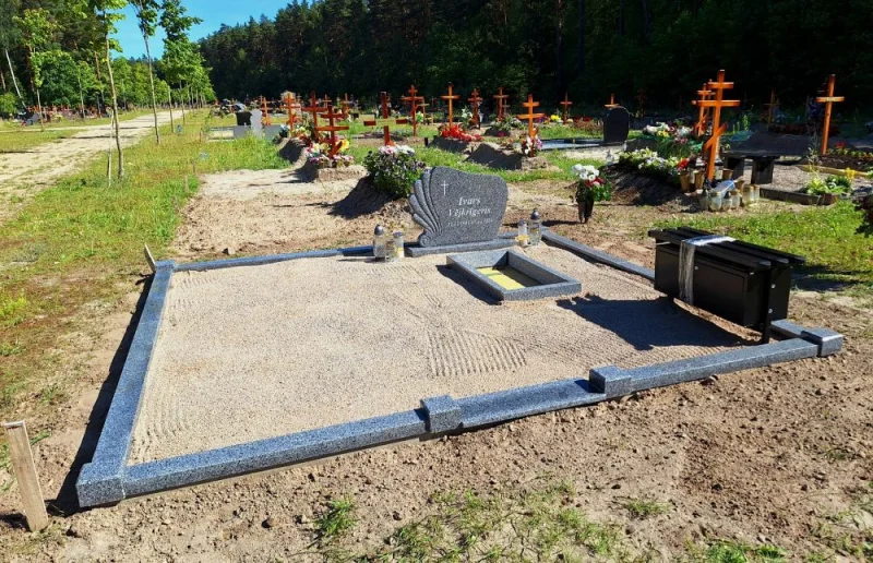 SKS Granit SIA SIA SKS GRANIT in Jelgava – Granite Headstones and Grave Site Landscaping