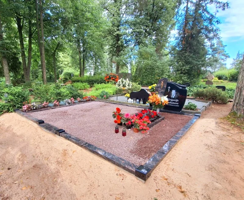 SKS Granit SIA SIA SKS GRANIT in Jelgava – Granite Headstones and Grave Site Landscaping