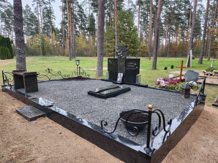 Обустройство могильного участка
