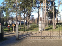 The Liepaja Garnizon Cemetery, situated in Karosta, is a historically significant site where soldiers and officers of the first Latvian Republic's army are buried. The cemetery was established at the end of the 19th century Garnizon Cemetery in Liepaja