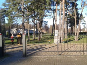Garnizon Cemetery in Liepaja Logo