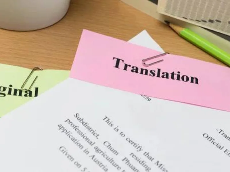 Translations for legal and private individuals