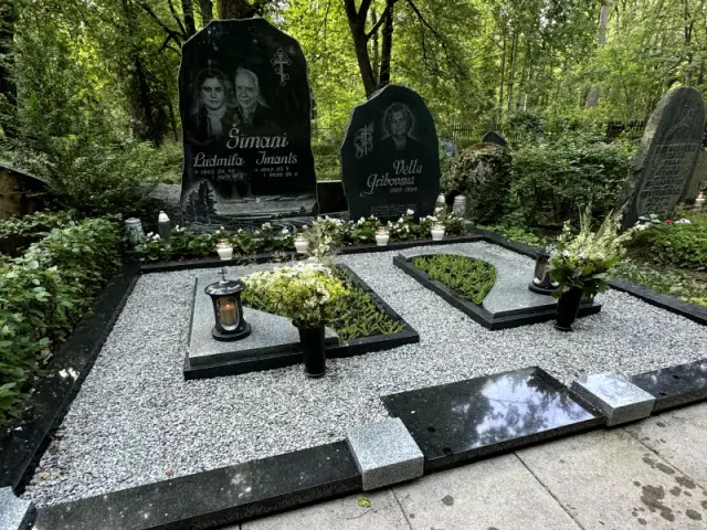 Реставрация места захоронения 