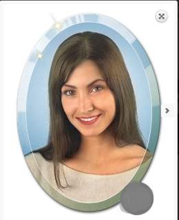 Photo on glass for monuments