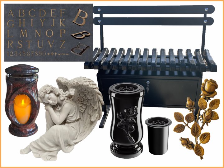 Grave Decor & Bronze Accessories Grave Decor & Bronze Accessories